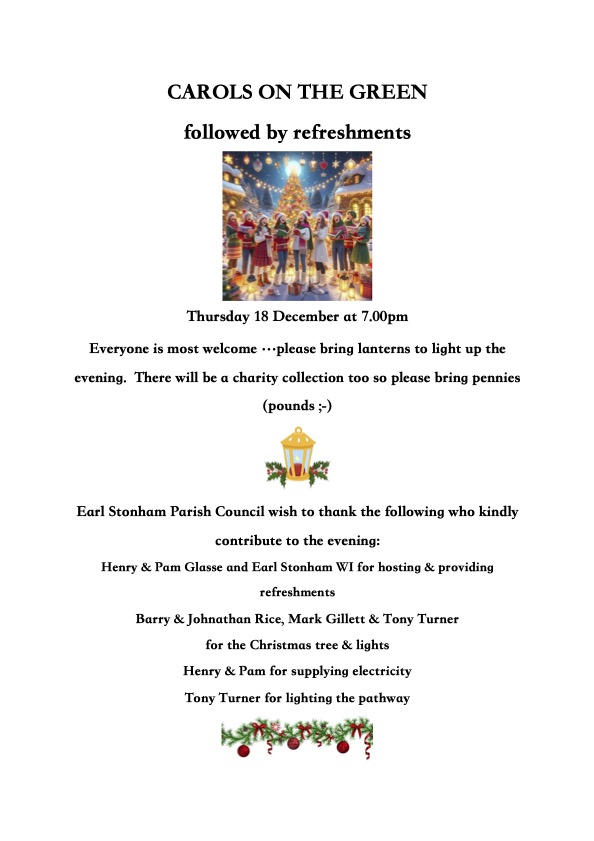 Carols on the Green 2025